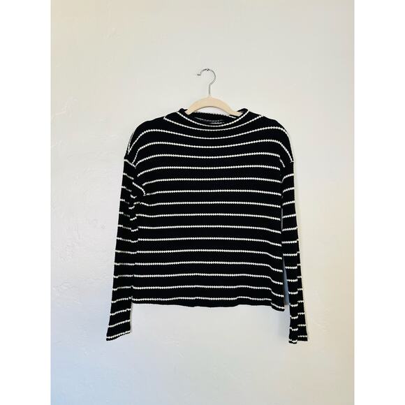 Anthropologie Striped Long sleeve Top - Picture 3 of 3